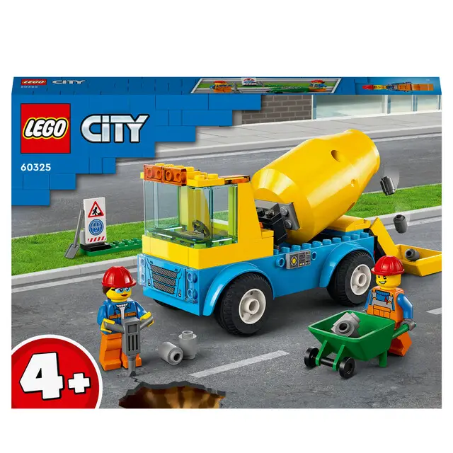LEGO City 60325 - Cementwagen Populair