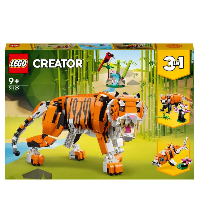 Exclusief LEGO Creator 31129 - 3-in-1 Grote tijger