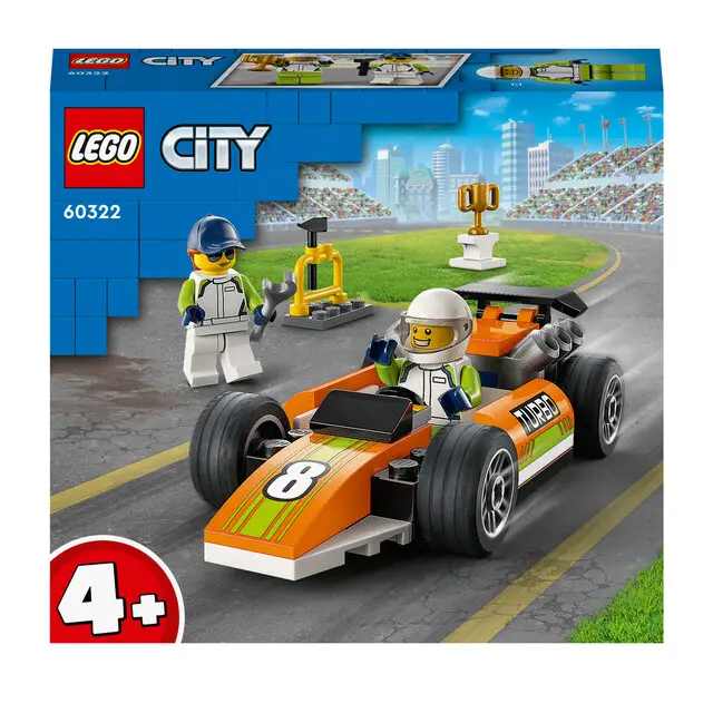 LEGO City 60322 - Racewagen Laatste Versie