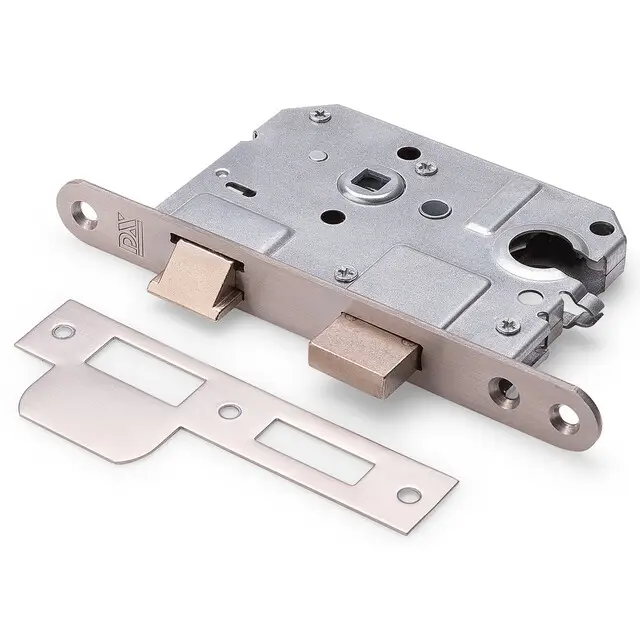 Bestseller Dulimex Dag & nachtslot doornmaat 50 mm RVS euro cilinder incl sluitplaat