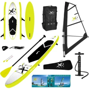 Shop Nu XQMAX Sup board met zeil 305 - Lime
