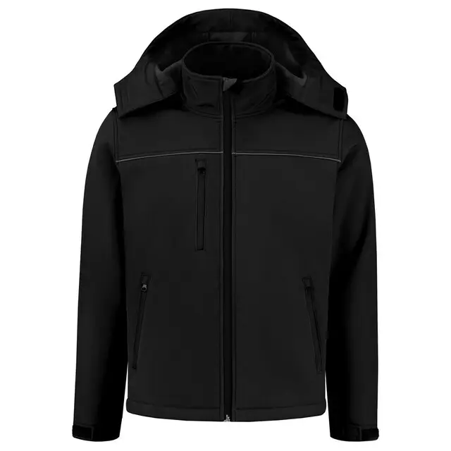 Ambachtelijk De Boer Softshelljas Basic Zwart Maat S