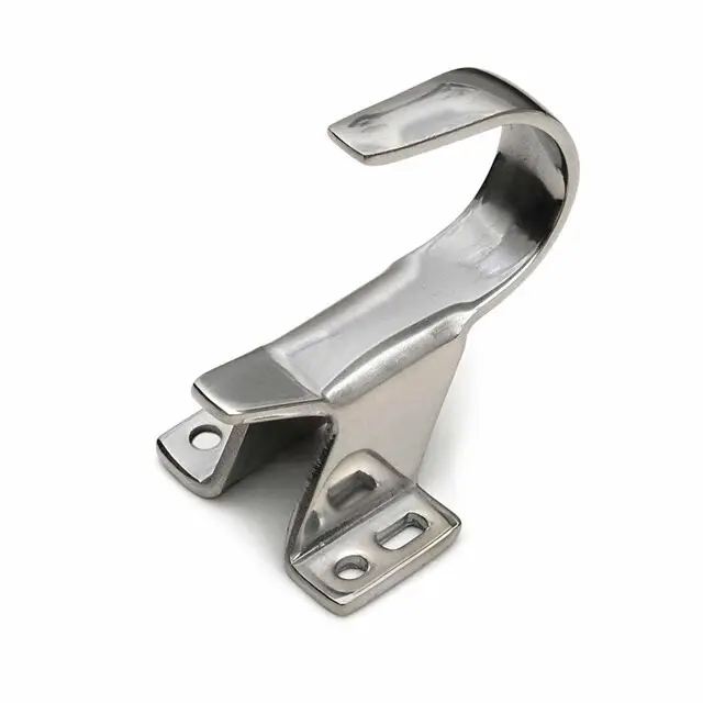 Speciale Aanbieding Dulimex Lange Haak T.b.v. Gelijkliggende En Opdekdeuren Tot Max. 12mm Rvs Justor