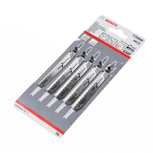 Weekendaanbieding Bosch Expert Decoupeerzaagblad T308B 5st Wood