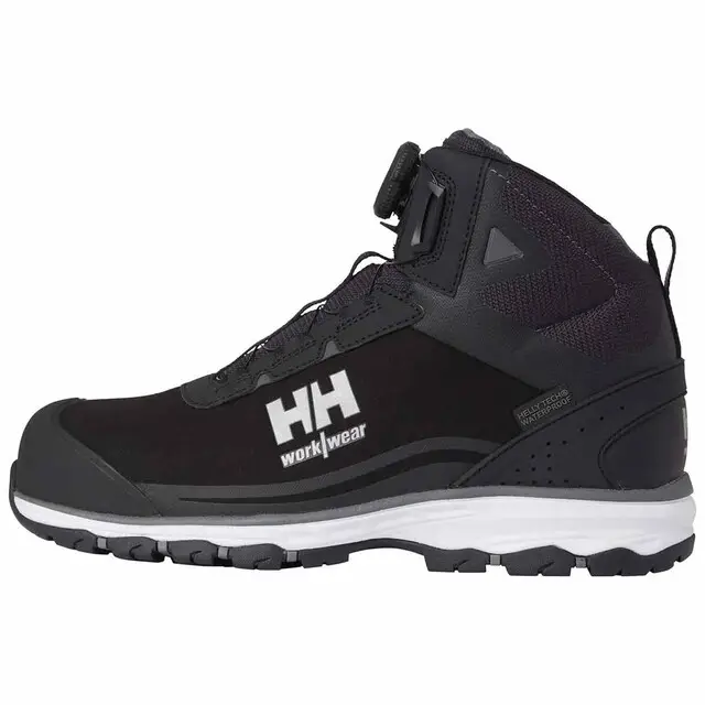 Voordeelprijs Helly Hansen Chelsea Evo 2 Mid Boa S3 HT W 930 Zwart/Grijs - Maat 44