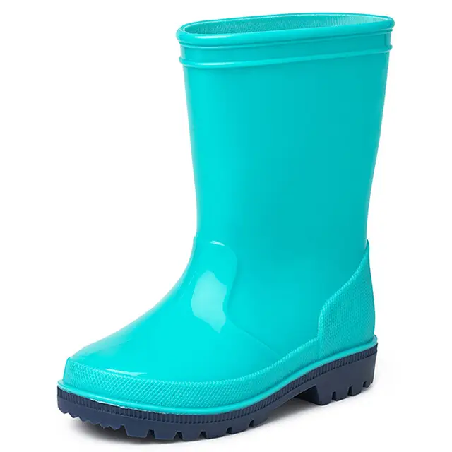 Seizoensaanbieding Gevavi Kinderlaars Alex Pvc Turquoise - Maat 26