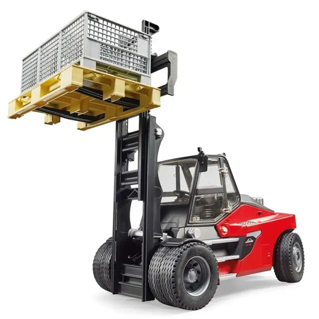 Bruder 02513 - Heftruck Met Pallet En 3 Pallet Boxen 1:16 Betaalbaar