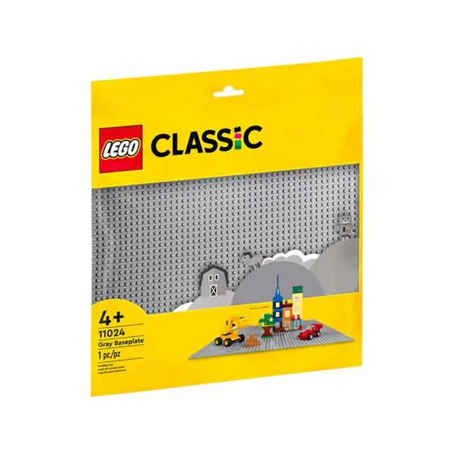 Gratis Retour LEGO Classic 11024 - Grijze bouwplaat