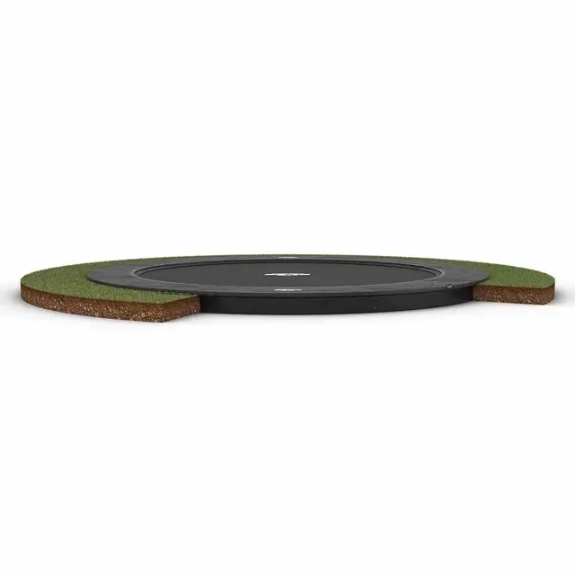 Hete Deal BERG Elite Flatground Trampoline 330 x 330 Grijs