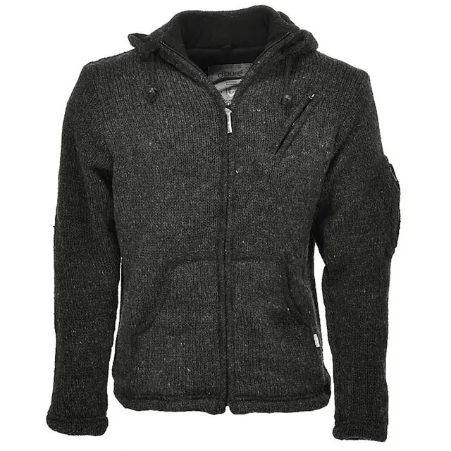 Fabrieksprijs Pure Wool Vest WJK-1323 Antraciet Maat M