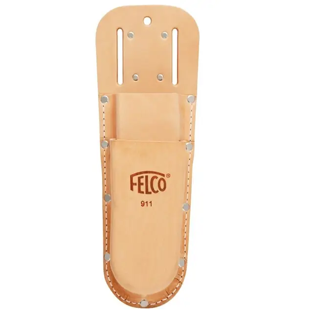 FELCO 911 Dubbel Holster Leer Ruimte Voor 2 Tools Handgemaakt