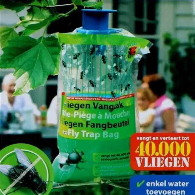 (Wegwerp) Vliegen Vangzak - met Lokmiddel Alleen Vandaag