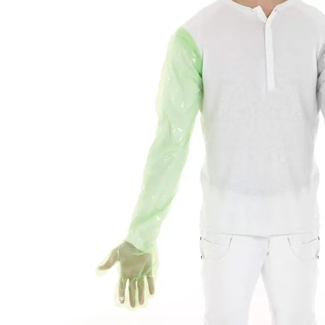 Beperkt Aanbod Veterinaire Armhandschoenen (95 cm) Groen - 100 Stuks