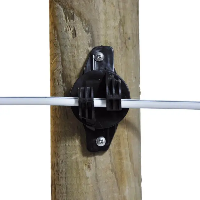 Gallagher W-isolator Zwart Super - 25 Stuks Bulkbestelling