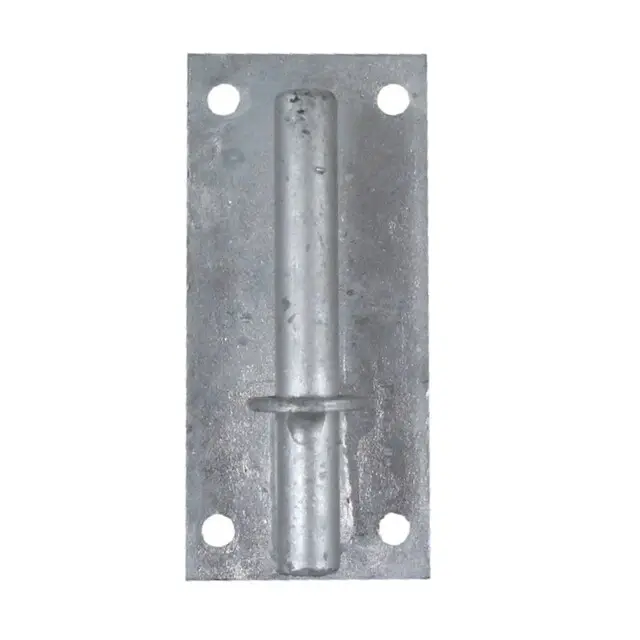 Tijdelijk Beschikbaar Plaatduim voor Landhek - Zwaar Verzinkt