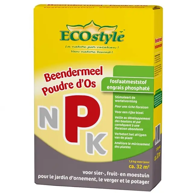 Hete Deal ECOstyle Beendermeel - 1,6 Kg