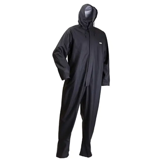 Gratis Retour De Boer Spuit-/ regenoverall Microflex Marine Maat M