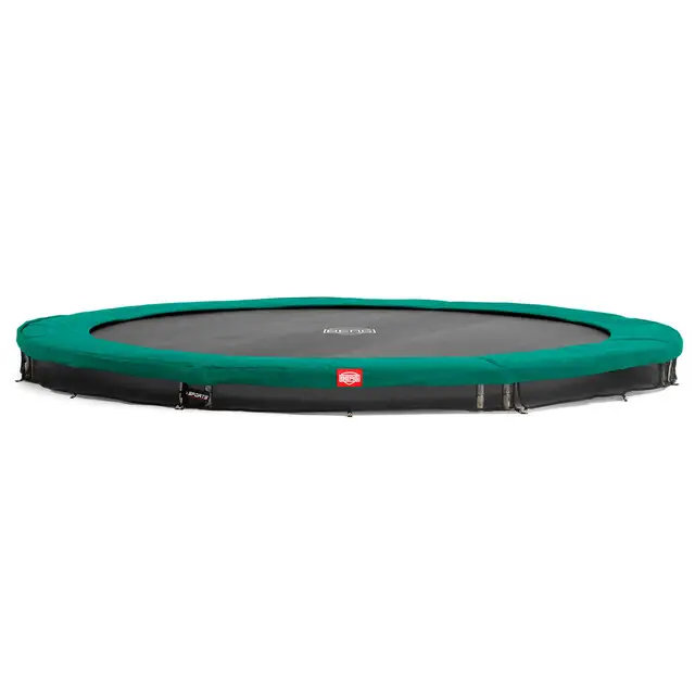 BERG Trampoline Favorit Inground Groen - Ø 430 cm Flitsaanbieding