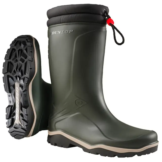 Dunlop Winterlaars Blizzard Thermo Groen - Maat 38 - Unisex Laatste Versie