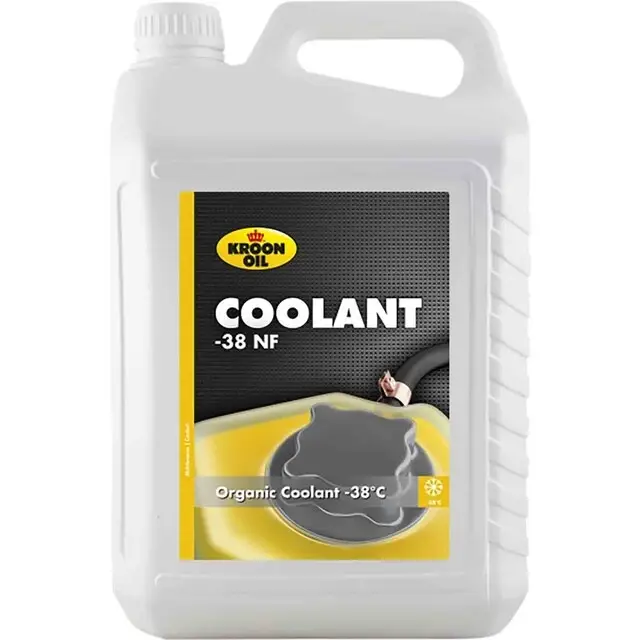 Kroon-Oil Coolant -38 NF silicaatvrije organische koelvloeistof 5 liter Geld-Terug-Garantie