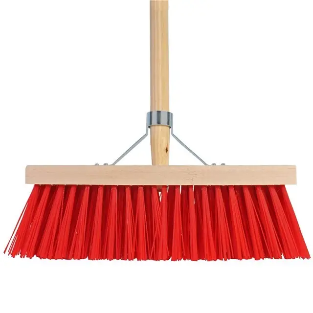 Ambachtelijk Talen Tools Bezem Kunststof 35cm met Steel