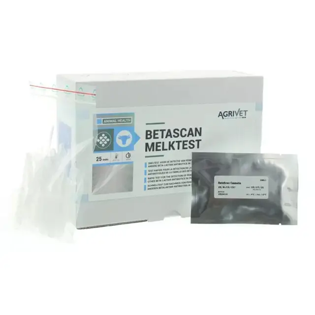 Agrivet Beta Scan Melk Test - 25 stuks Rechtstreeks Van De Fabrikant