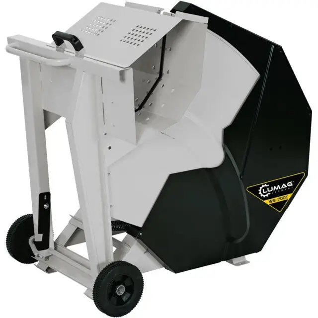 Lumag Wipzaag 400V Zaagblad Doorsnede 700mm Zaagcapaciteit Max 240mm Aantal Tanden 64 (Incl. TCT HM Zaagblad) Beperkte Voorraad