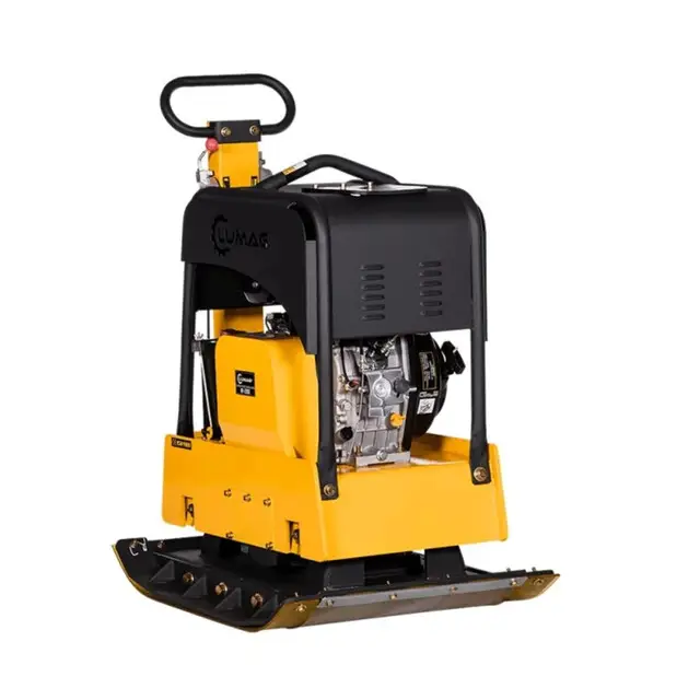 Dagaanbieding Lumag Trilplaat Diesel 9,2 Pk Dieptewerking 50cm (Incl. Rubbermat, Wielenset En Spuitgietzool)