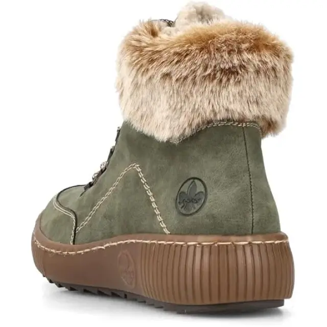 Beste Prijs Rieker Dameslaars Veter Groen Mt 42