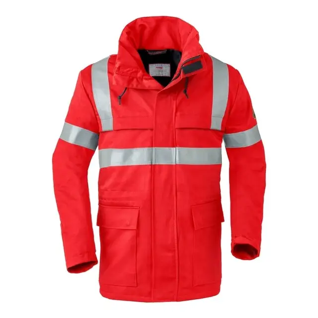 Beperkt Aanbod HAVEP 5safety Parka Jas 40070 Rood Maat 3XL