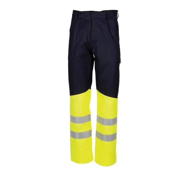 HaVeP Werkbroek Multi Protector 80012 Marine/Fluor Geel Maat 54 Merkproduct