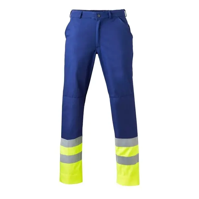 Laatste Kans HaVeP Werkbroek High Visibility 8397 Marine/Fluor geel Maat 52