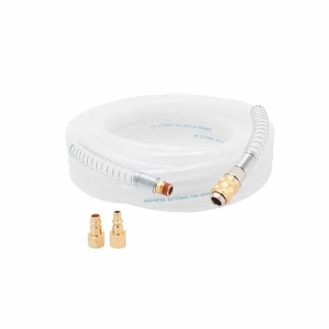 Wereldwijde Verzending Airpress PVC Verlengslang 10 m Incl koppelingen