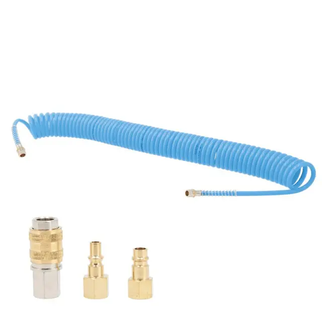 Laatste Kans Airpress Spiraalslang Inclusief Koppelingen En Nippels - 10 Meter