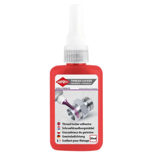 Bulkbestelling Airpress Schroefdraadborging - 50ml - Extra Sterk