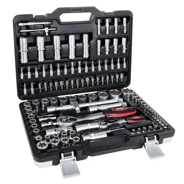 Airpress Doppenset 108-delig Chroom Vanadium Gereedschap Gereduceerde Prijs