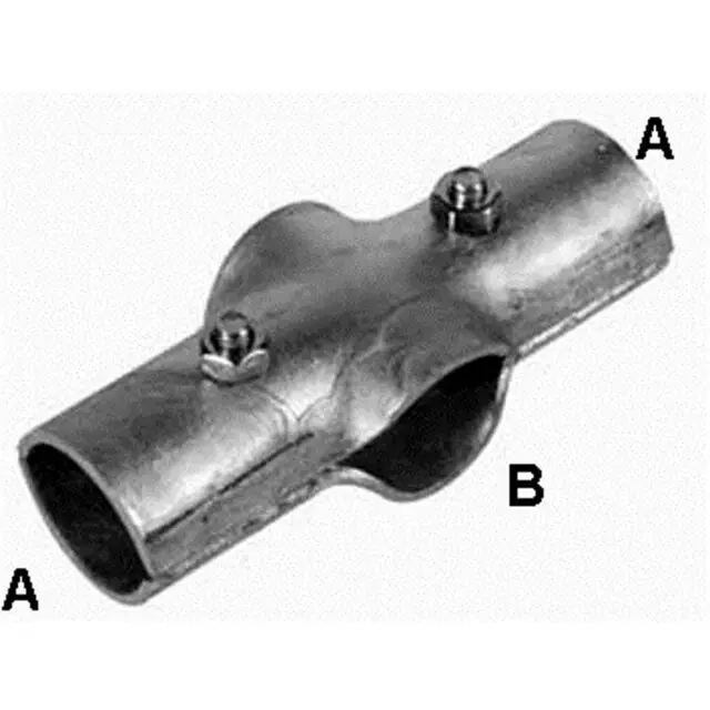 X-Klem 2-delig - 1 1/2 Duims x 2 1/2 Duims x 1 1/2 Duims Tijdelijk Beschikbaar