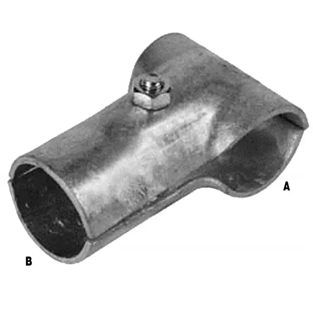 T-Klem 2-delig - 2 Duims x 1 1/4 Duims Gecertificeerd