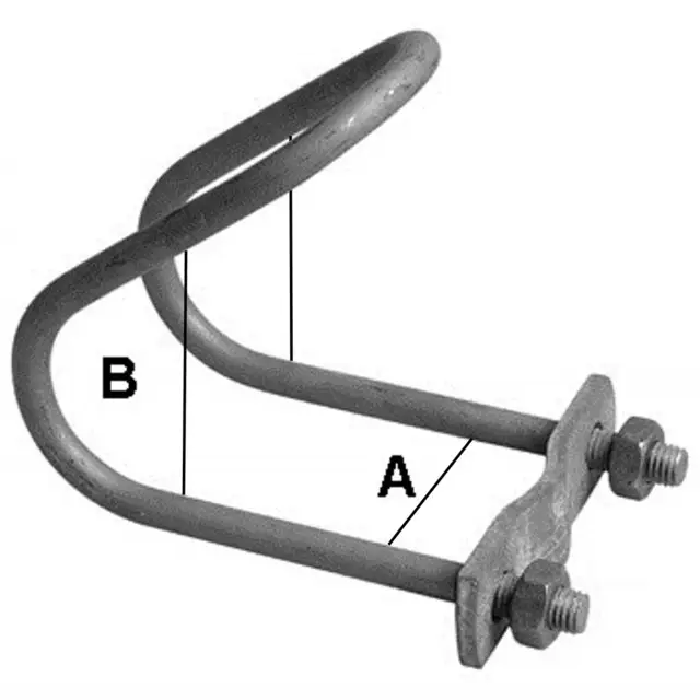 Superprijs Draadklem TG 245 - 1 1/2 Duims x 2 1/2 Duims