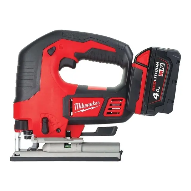 Milwaukee M18 BJS Decoupeerzaag - 2 x M18 B4 Accu's, M12-18C Lader, Transportkoffer Nu Kopen