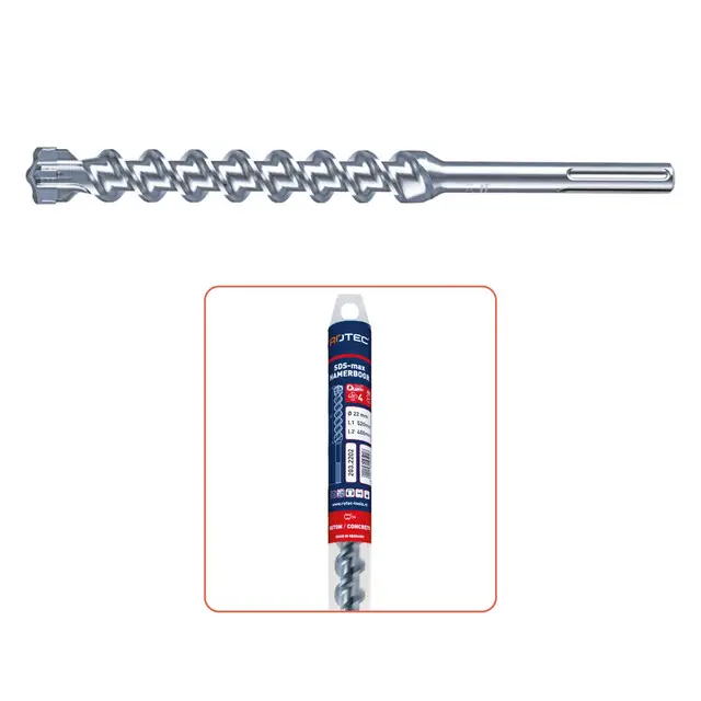 Rotec Hamerboor SDS-Max Quattro-X - 脴20,0 mm x 200/340 mm Handgemaakt