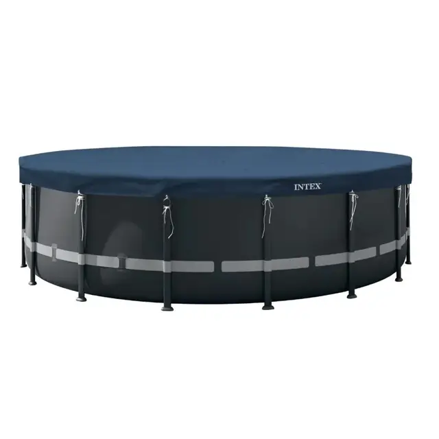 Beste Prijs Intex 4.88m X 20cm Rond All-season Deluxe Zwembad Afdekzeil