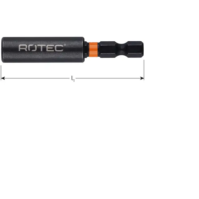 Rotec Impact Magnetische Bithouder Opti-Line - E6.3 1/4" x 60 mm Koop Vandaag