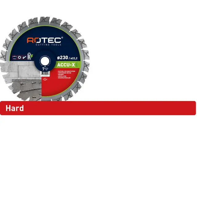 Rotec Diamantzaagblad ACCU-X - 脴125 x 2,3 x 22,2 mm Alleen Vandaag