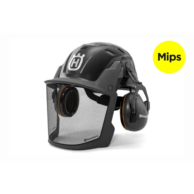 Helm Technical Forest Grijs Met Mips Husqvarna Shop Nu