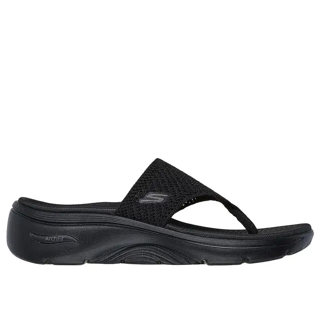 Superprijs Skechers Go Walk Arch Fit 2.0 Sandal Bbk 38