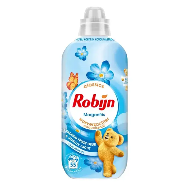Robijn Wasverzachter Morgenfris - 1,1 Liter Op = Op