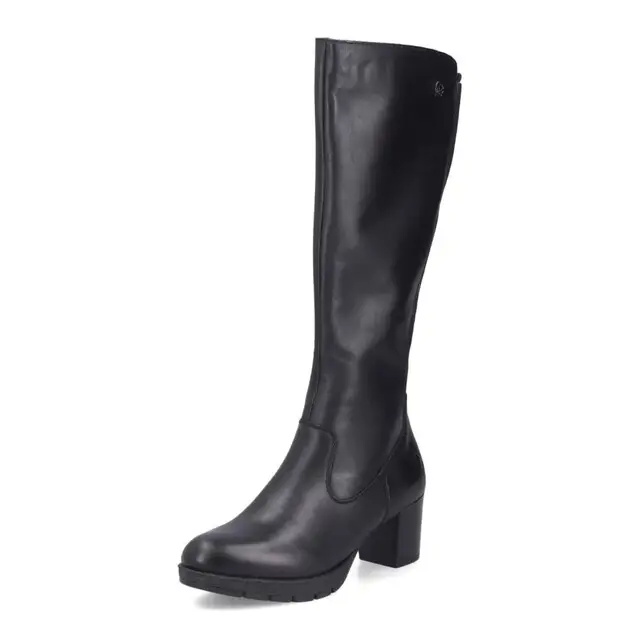 Exclusieve Aanbieding Rieker Dameslaars Met Hak Zwart Mt 38