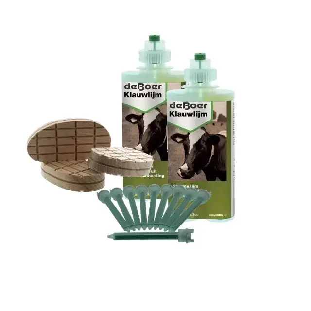 De Boer Klauwlijmset - 210 ML “ 20 Behandelingen Merkproduct
