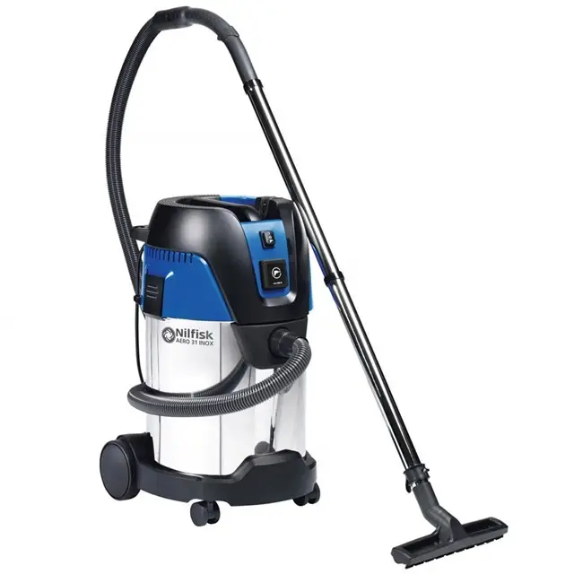 Nilfisk Stof- Waterzuiger AERO 31-21 INOX PC 230V/50-60HZ EU Speciale Aanbieding
